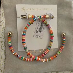 Kendra Scott Reece Hoop Earrings NWT